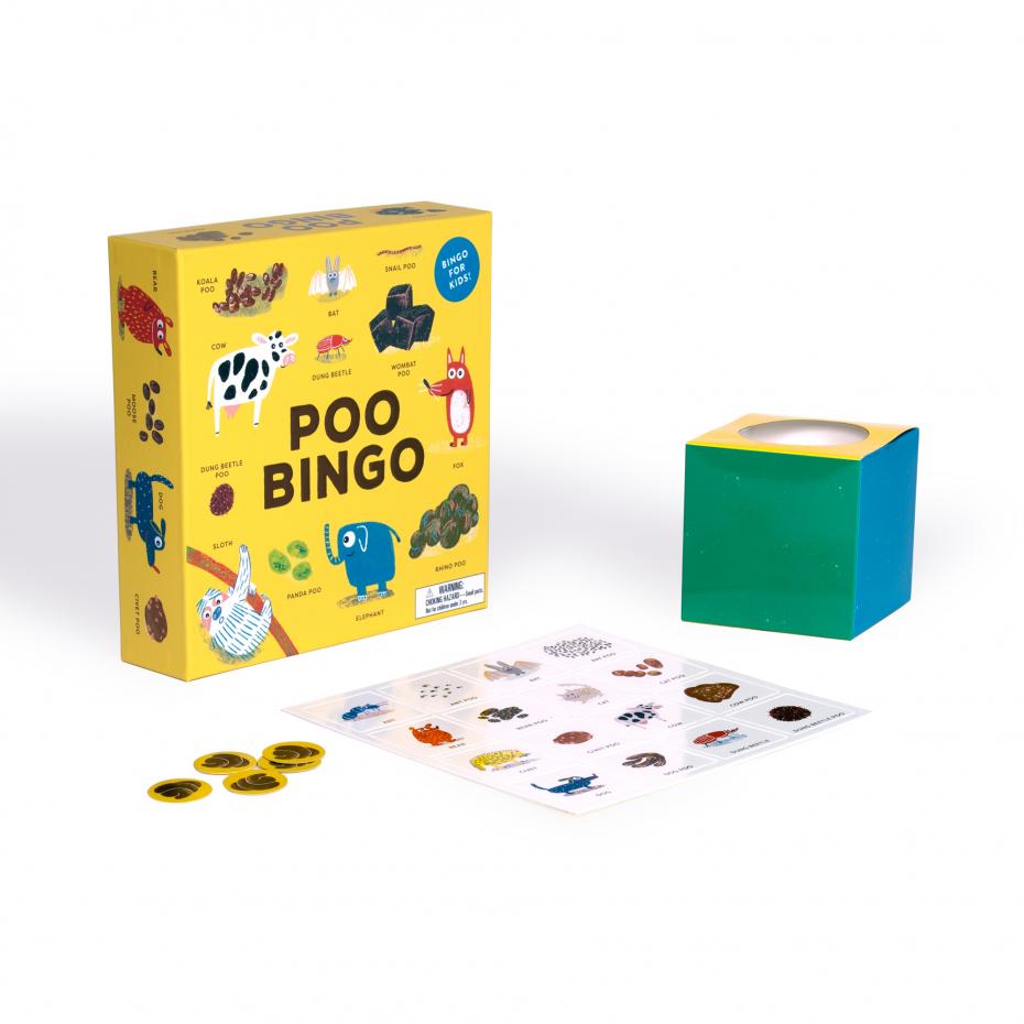 Poo Bingo Box & Contents